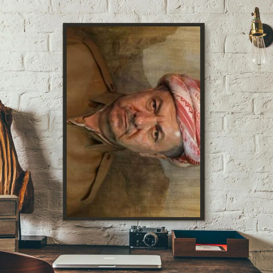 Masoud Barzani Poster - Variable Sizes Available Kurdistan Shop