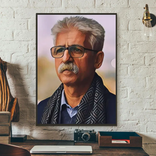 Nasser Razazi Poster - Variable Sizes Available Kurdistan Shop