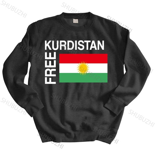 Kurdish Flag Design on a Hoodie