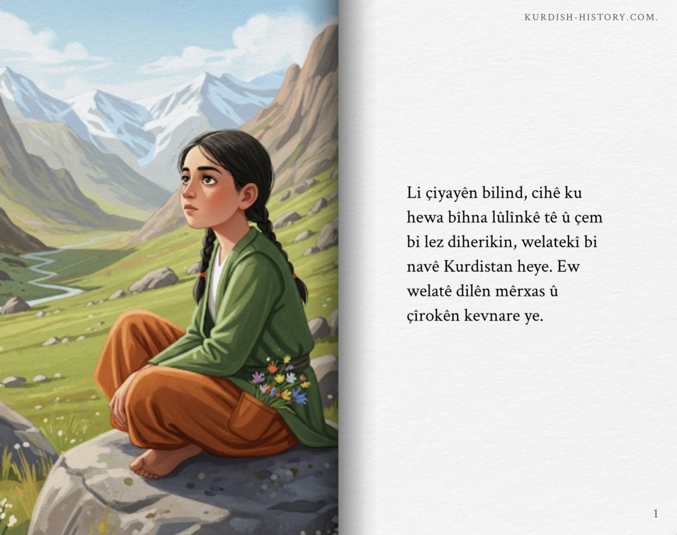 Mustafa Barzani - Children's eBook Kurdistan Shop