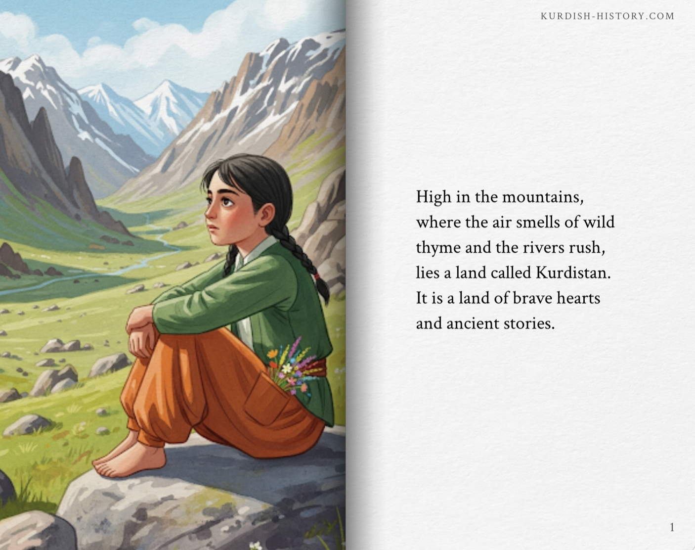 Mustafa Barzani - Children's eBook Kurdistan Shop