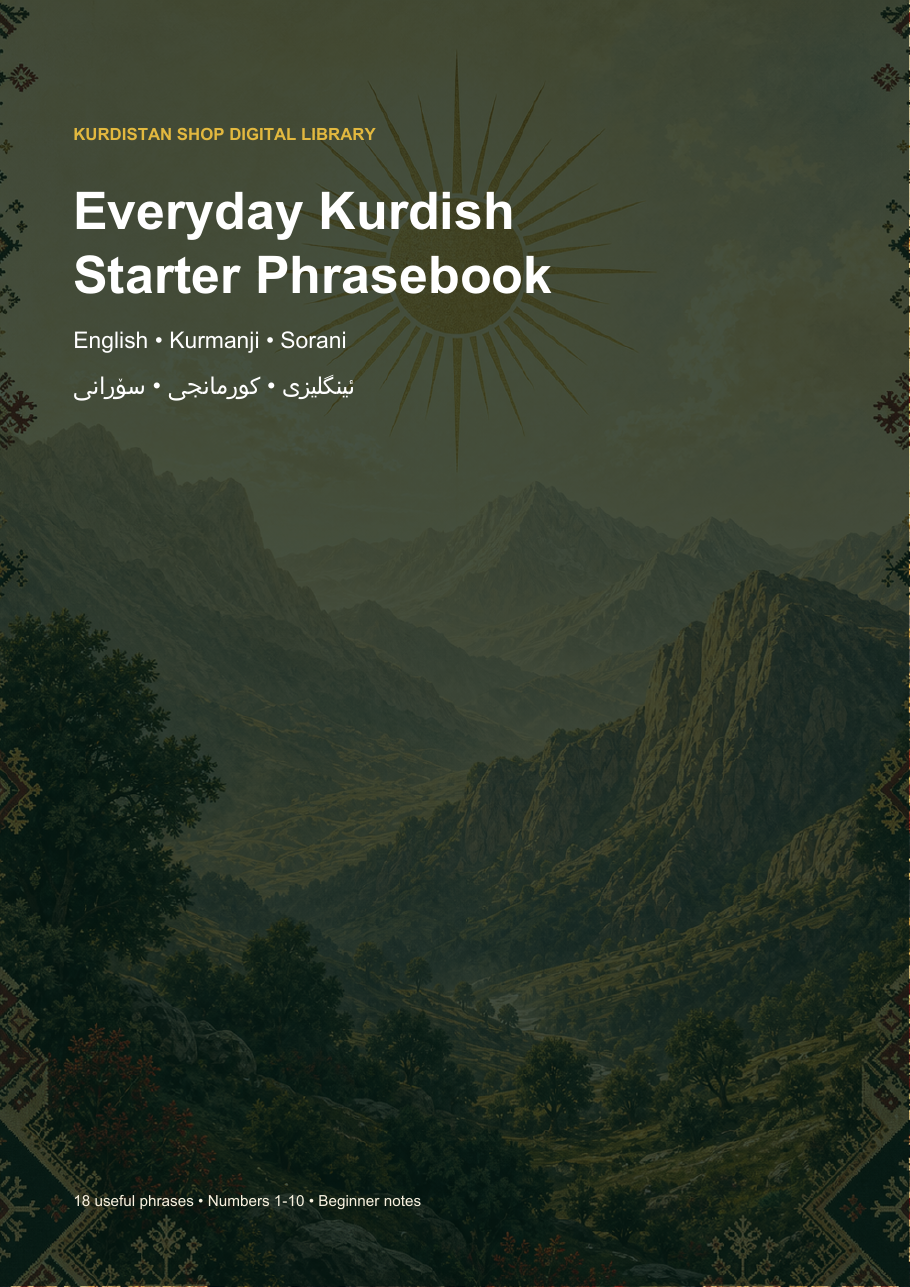 Kurdish ebooks and language guides