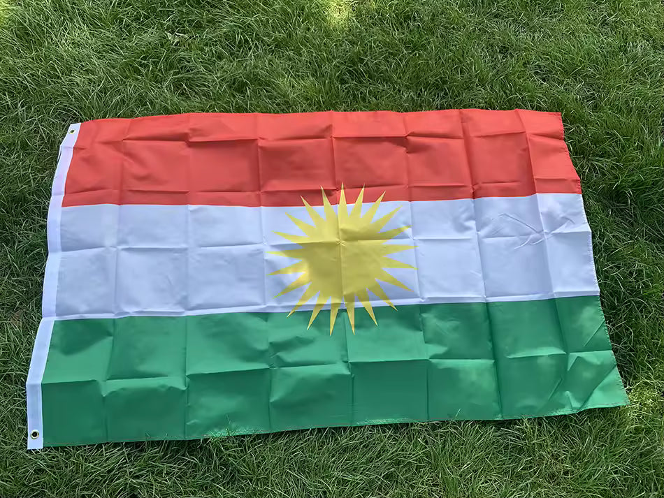 Kurdistan Flag - 90cm x 150cm Kurdistan Shop