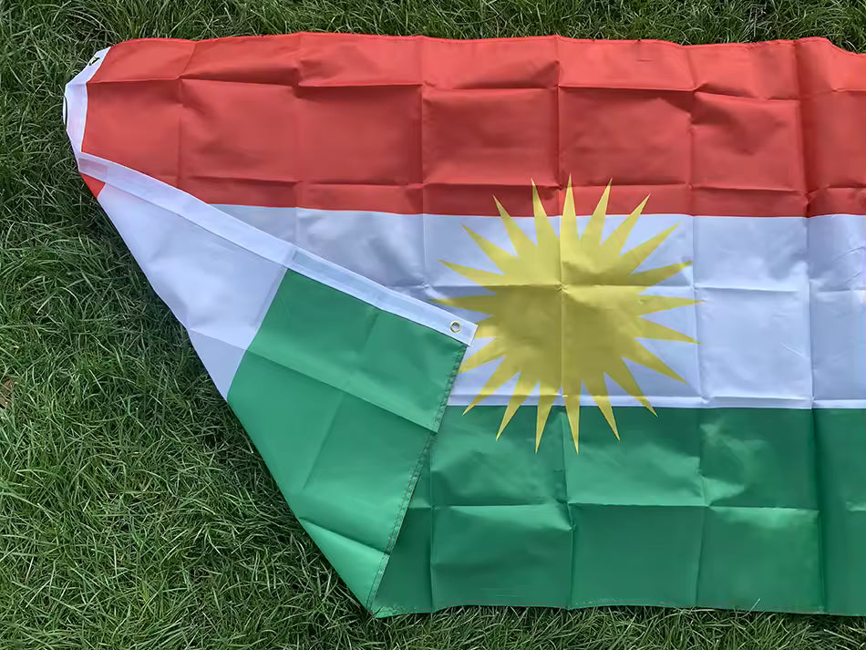 Kurdistan Flag - 90cm x 150cm Kurdistan Shop
