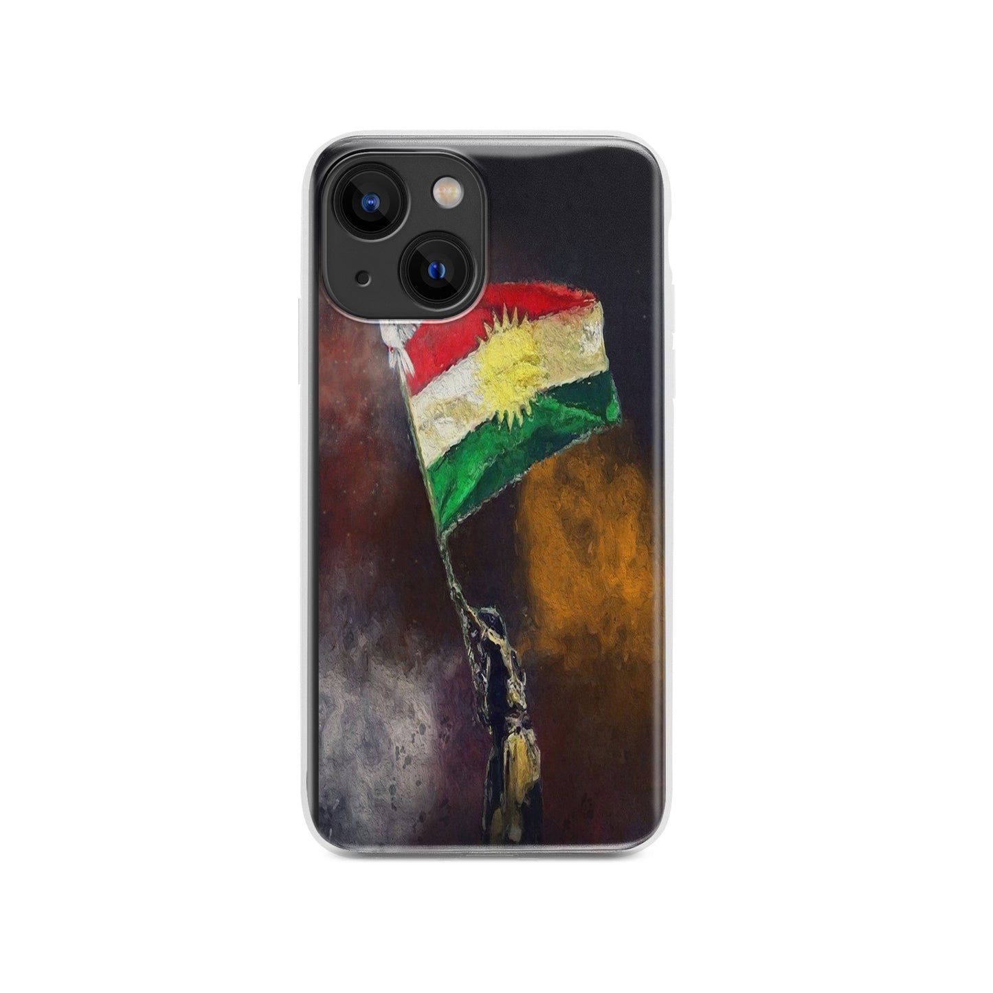 Kurdish Flag Art Phone Case - All Models