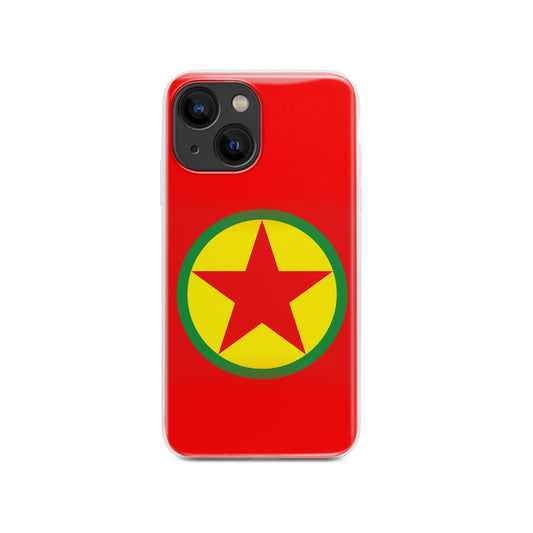 Phone case design featuring the Kurdish defence force known as the PKK or kurdistan workers party