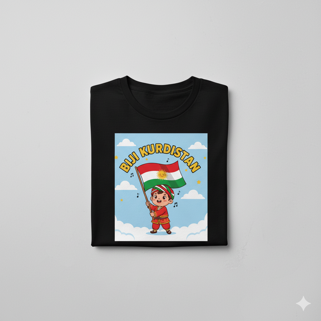 Biji Kurdistan - Kurdish T-Shirt - Kurdistan Store Kurdistan Shop
