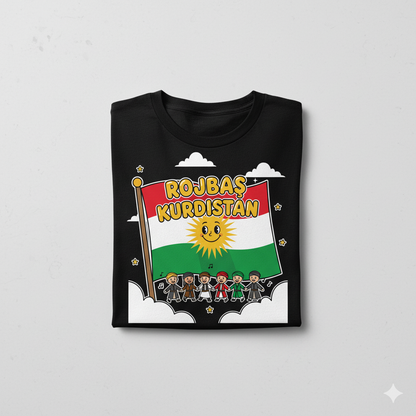 Rojbaș Kurdistan - Kurdish T-Shirt - Kurdistan Store Kurdistan Shop