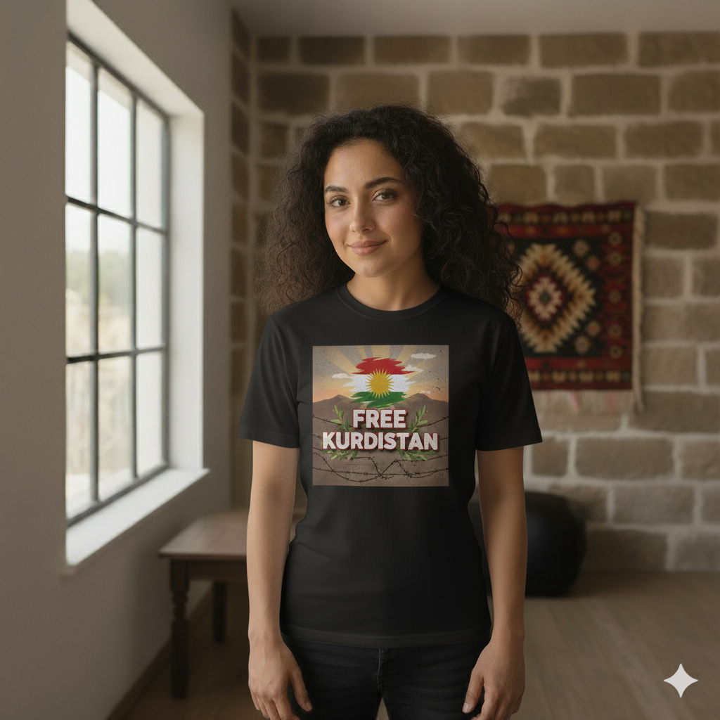 Free Kurdistan - T Shirt Kurdistan Shop