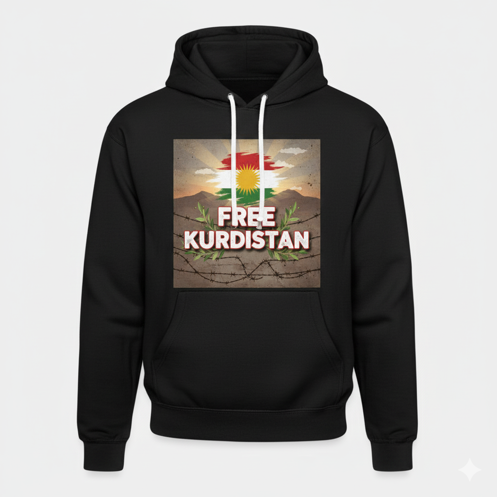 Free Kurdistan - Hoodie Kurdistan Shop