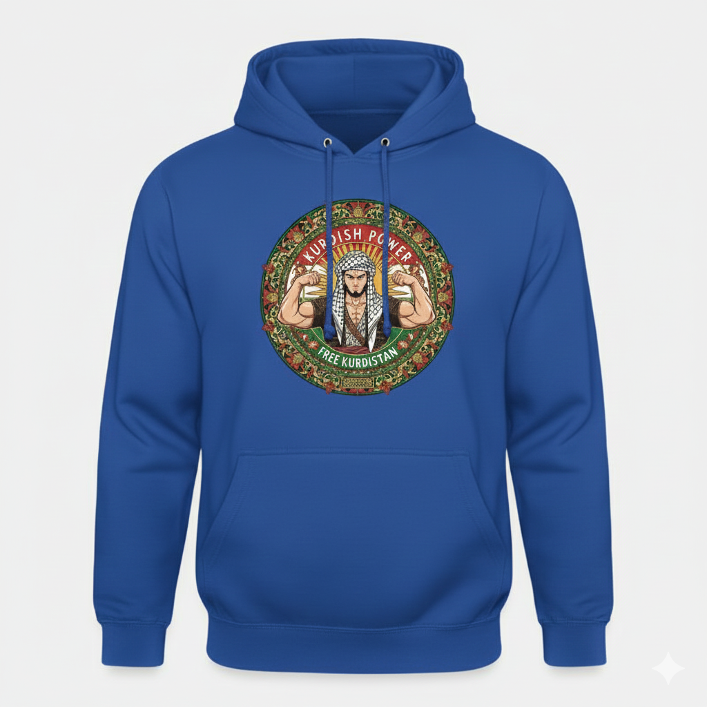 Kurdish Power Hoodie Kurdistan Shop