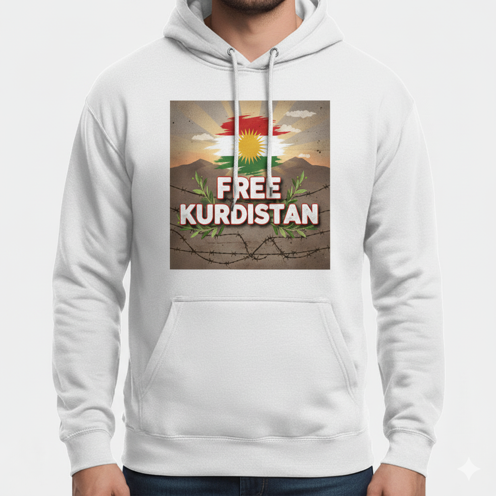 Free Kurdistan - Hoodie Kurdistan Shop