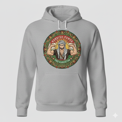 Kurdish Power Hoodie Kurdistan Shop