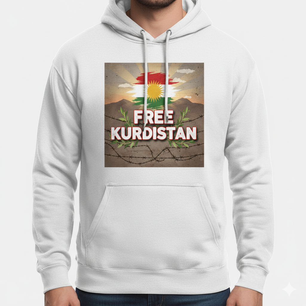 Free Kurdistan - Hoodie Kurdistan Shop