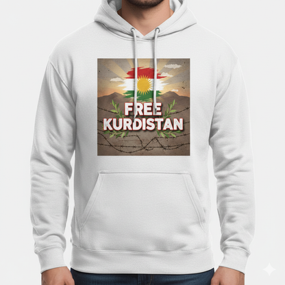 Free Kurdistan - Hoodie Kurdistan Shop
