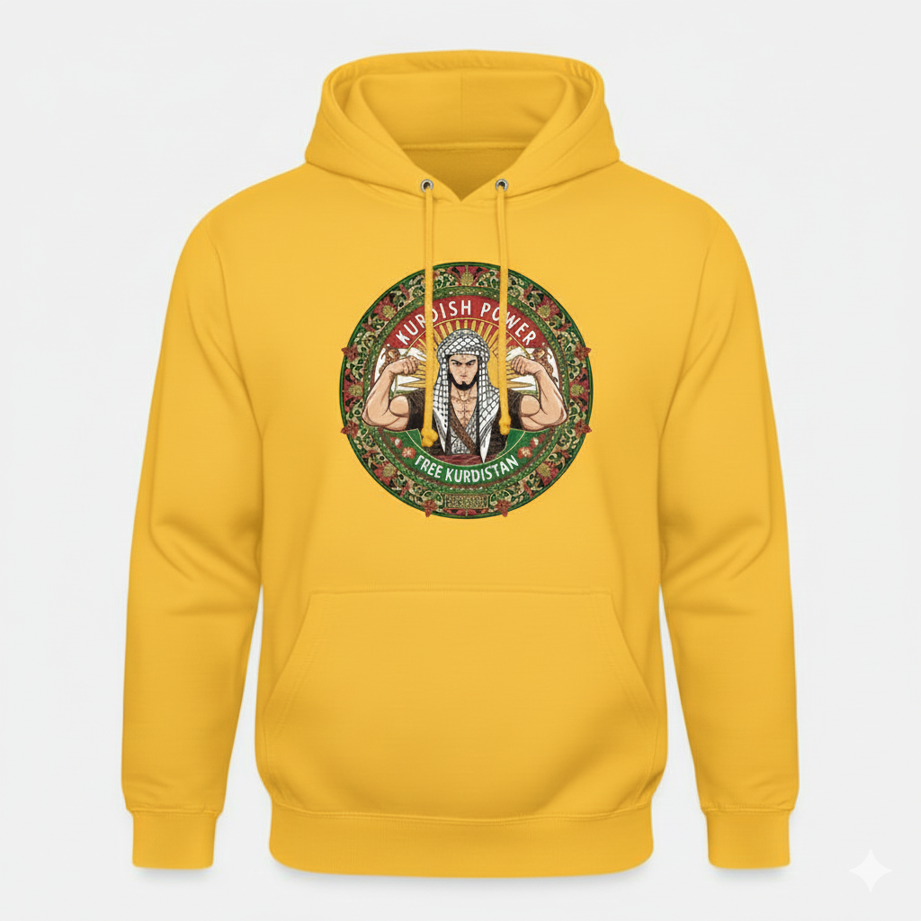 Kurdish Power Hoodie Kurdistan Shop