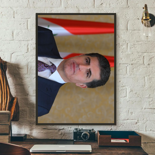 Nechervan Barzani Poster - Variable Sizes Available