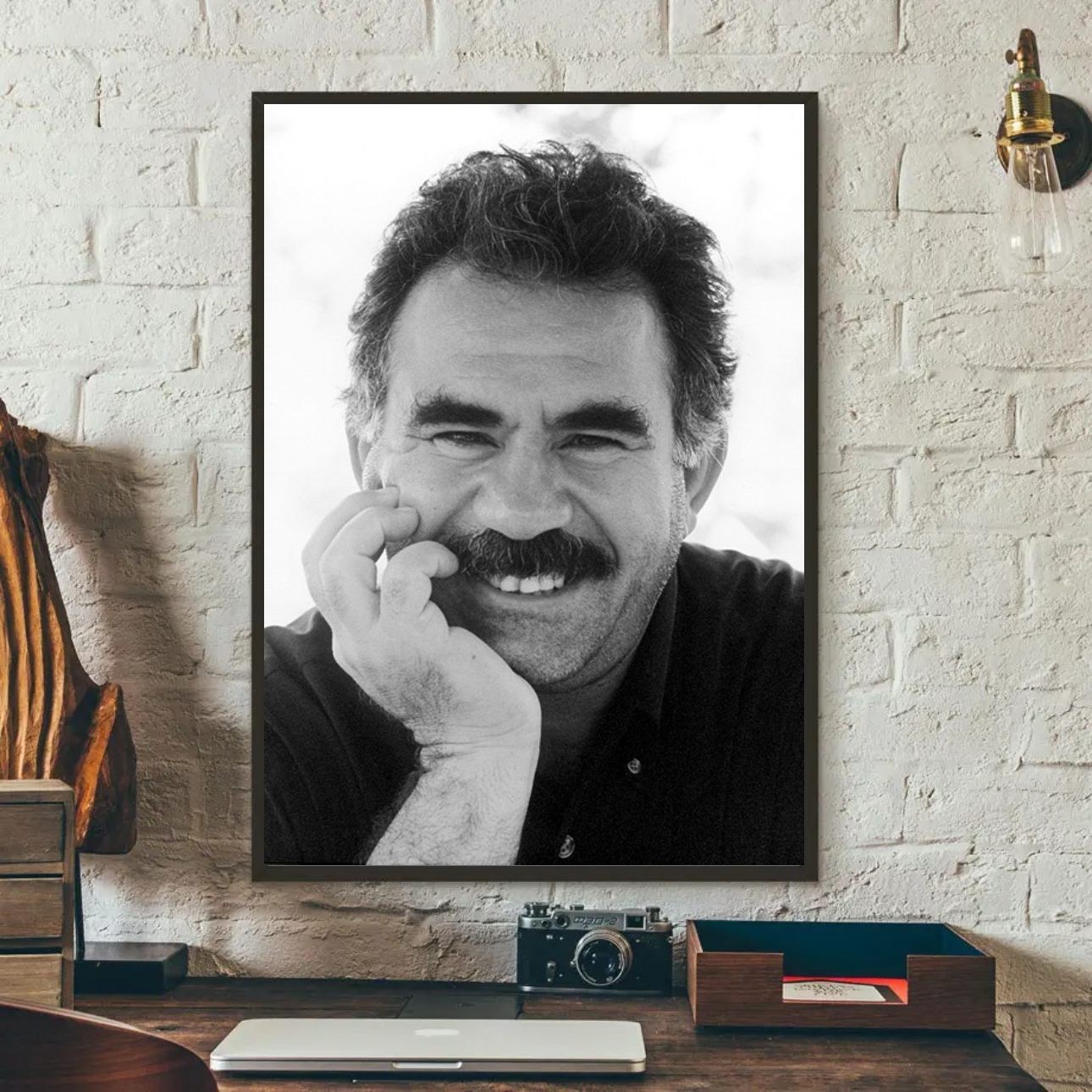 Abdullah Ocalan Poster - Variable Sizes Available