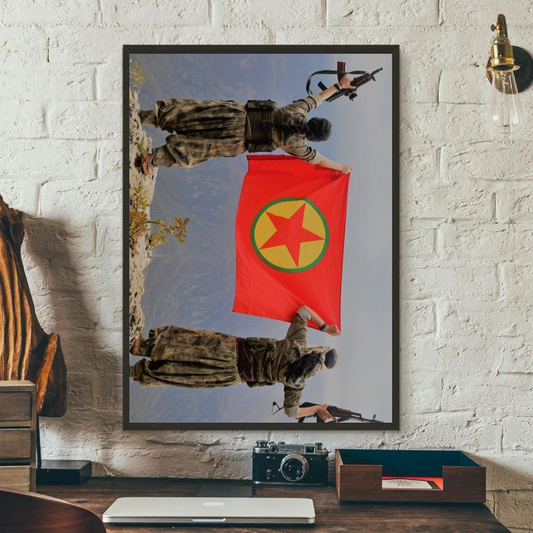 PKK Guerilla Fighters Poster - Variable Sizes Available