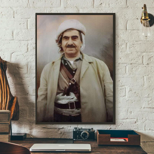 Mala Mustafa Barzani Portrait - Variable Sizes Available