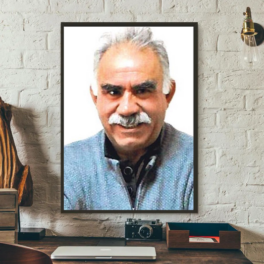 Abdullah Ocalan Portrait - Variable Sizes Available