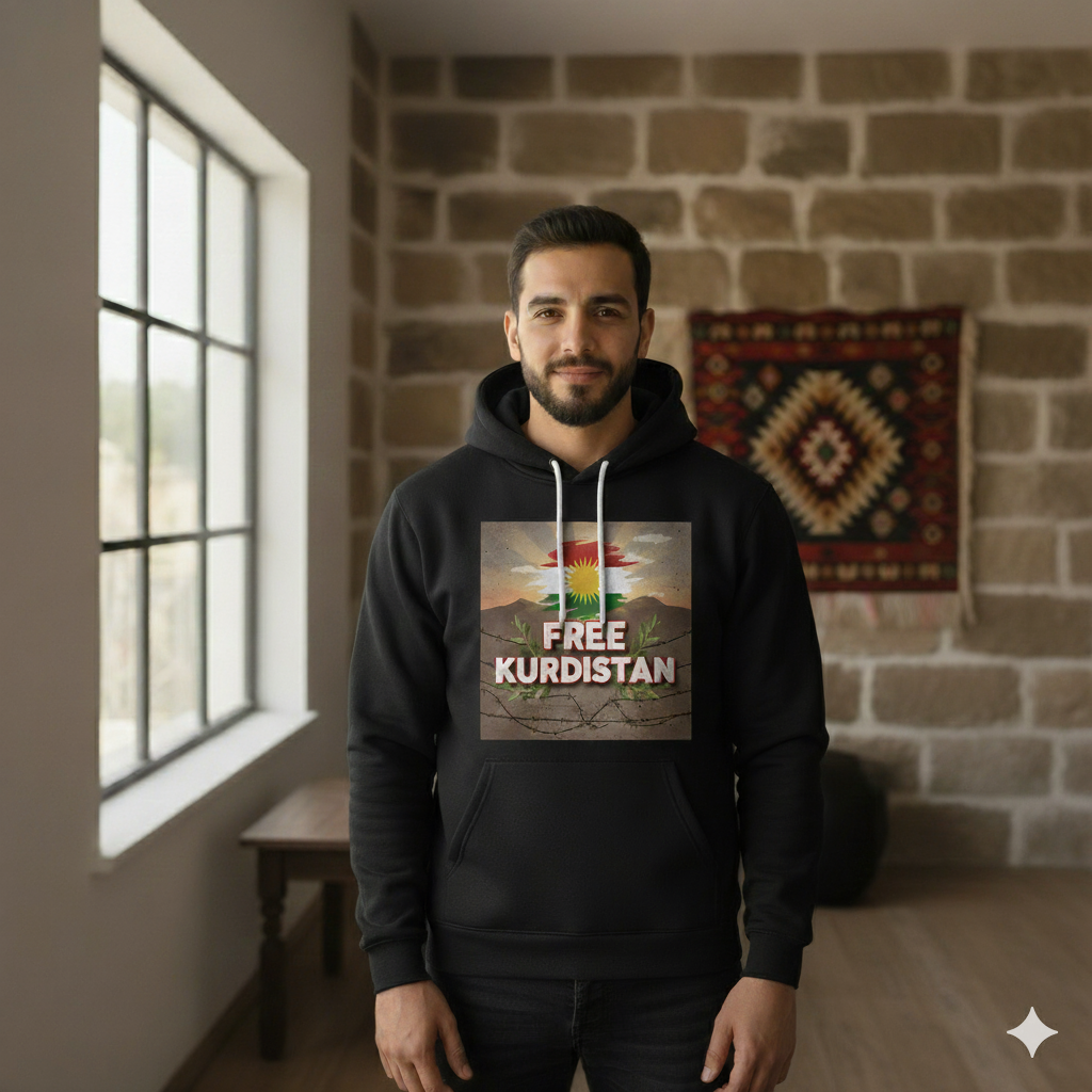 Free Kurdistan - Hoodie Kurdistan Shop