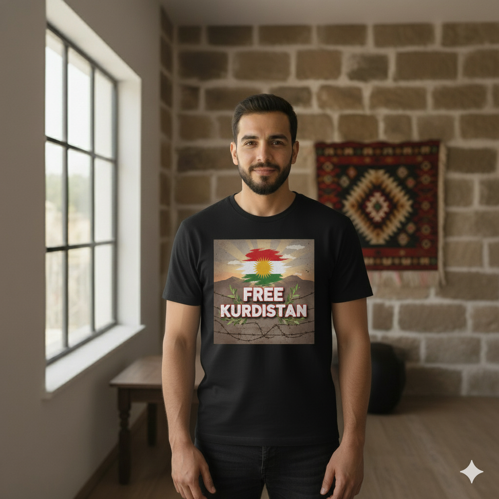 Free Kurdistan - T Shirt Kurdistan Shop