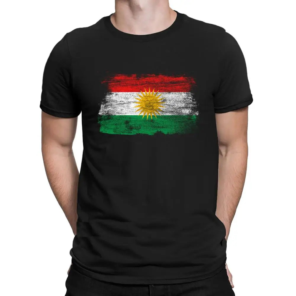 Kurdistan Nation Kurd Kurdish flag T shirt