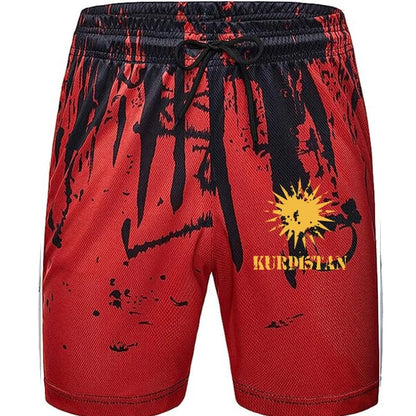 Red K-design Kurdistan T-shirt