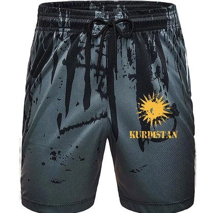 Grey K-design Kurdistan T-shirt