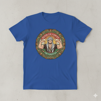Kurdish Power T Shirt Kurdistan Shop