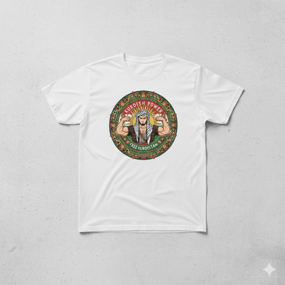 Kurdish Power T Shirt Kurdistan Shop