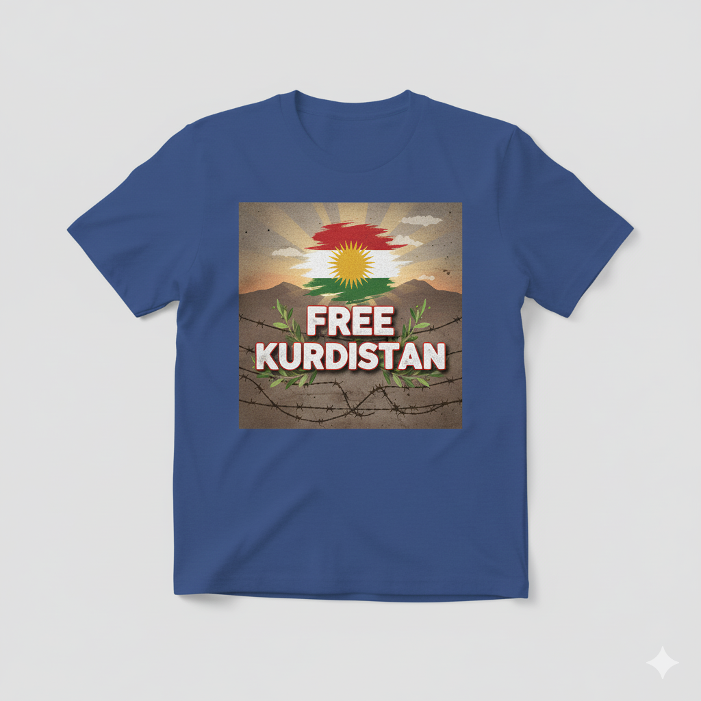 Free Kurdistan - T Shirt Kurdistan Shop