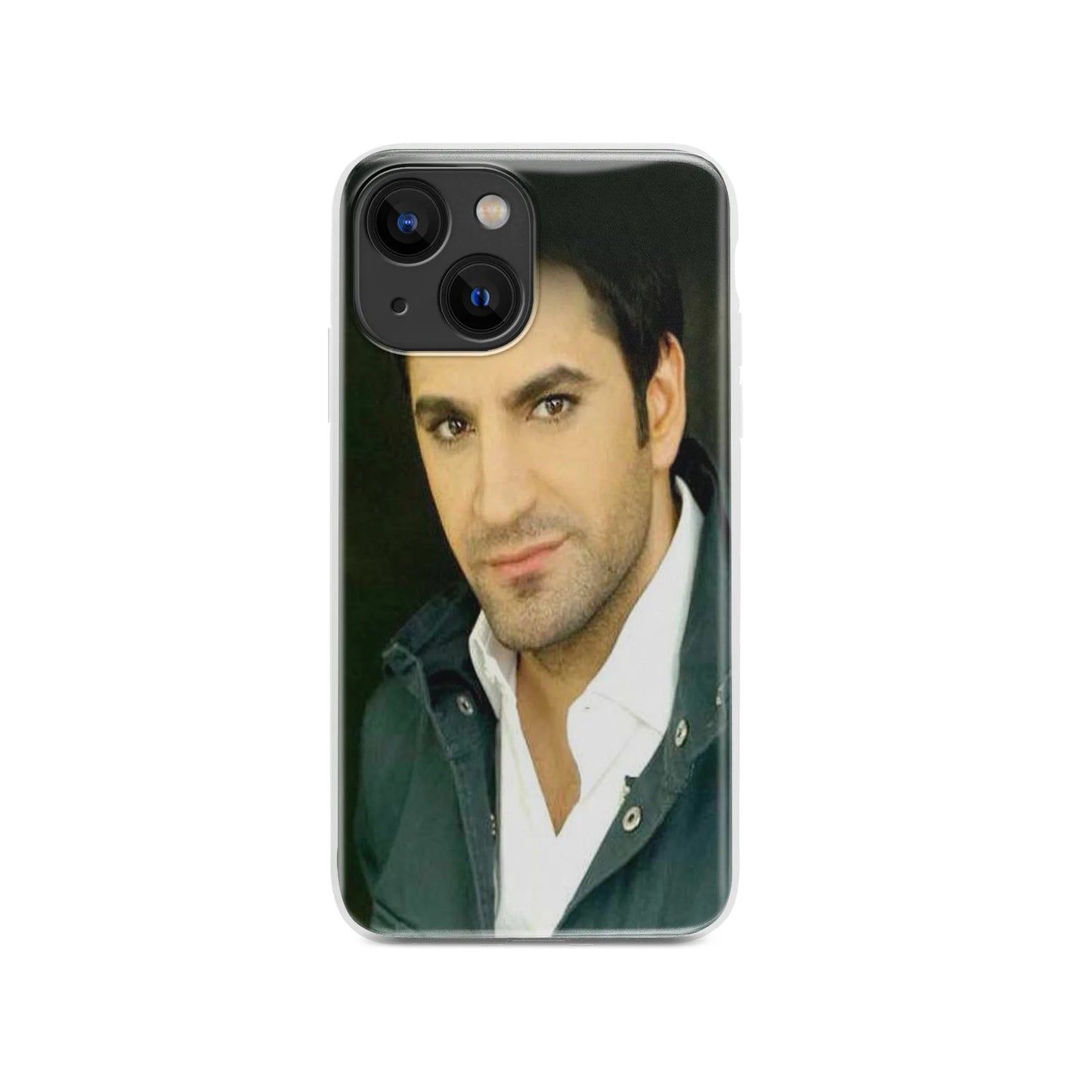 Phone case design featuring the Kurdish singer zakaria